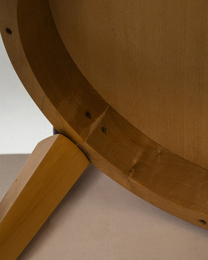 WOODEN SIDE TABLE, GAGNÈRE STYLE, 1940s