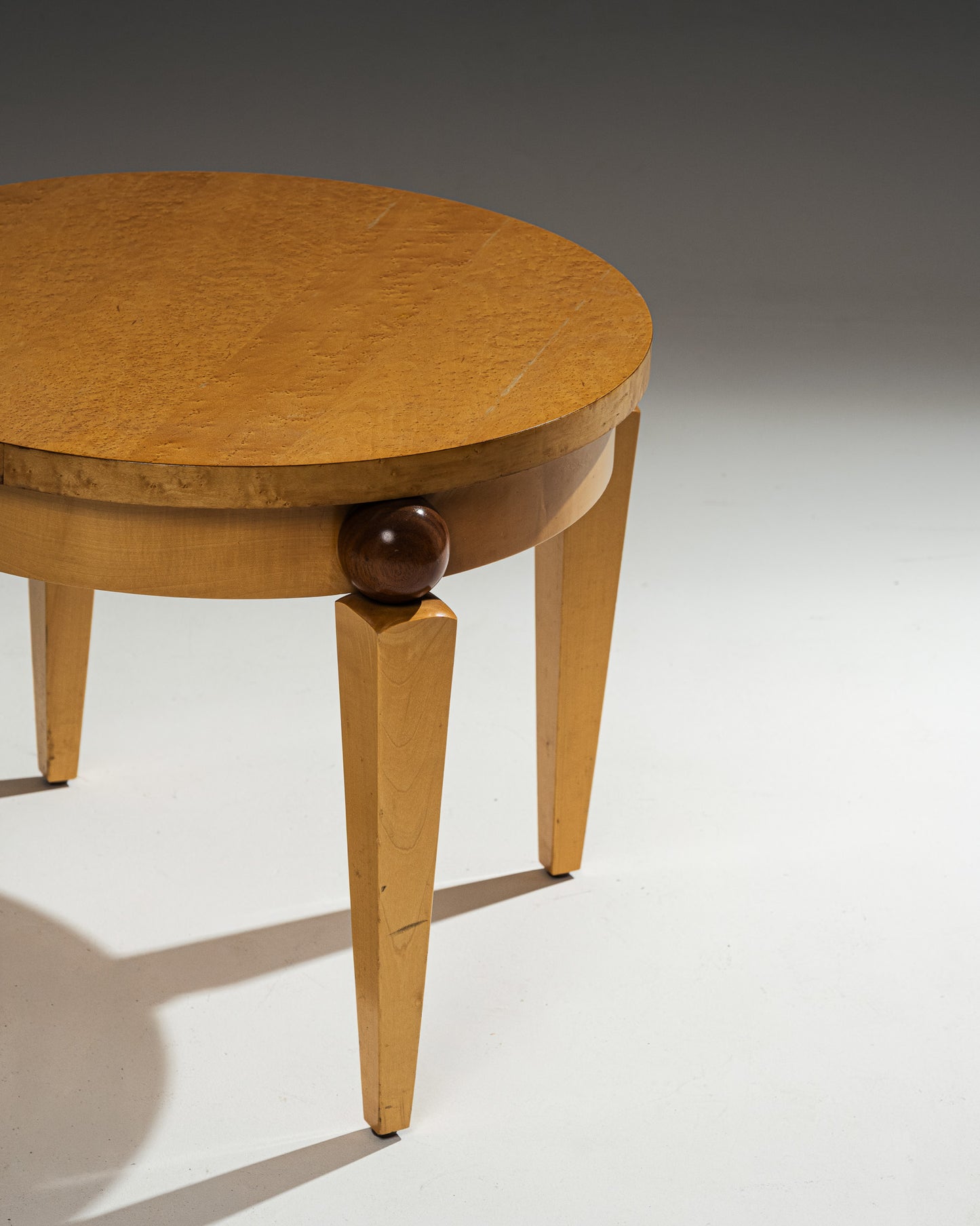 WOODEN SIDE TABLE, GAGNÈRE STYLE, 1940s