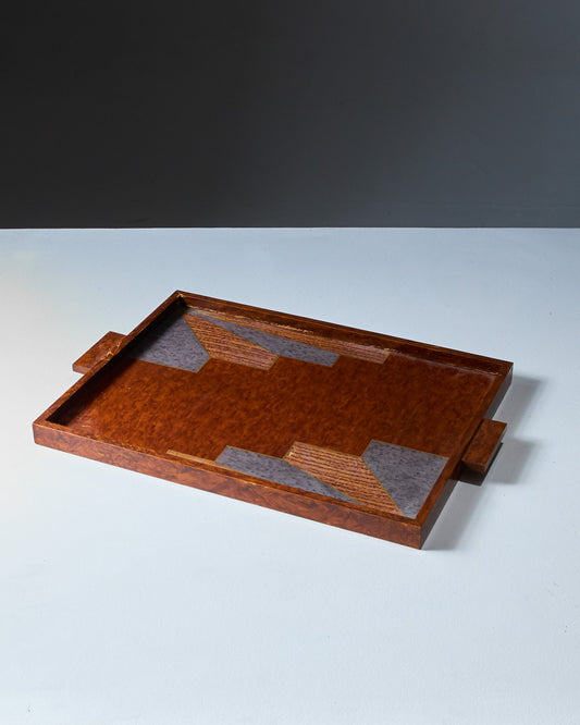 BURRY WOOD TABLET, 1930s