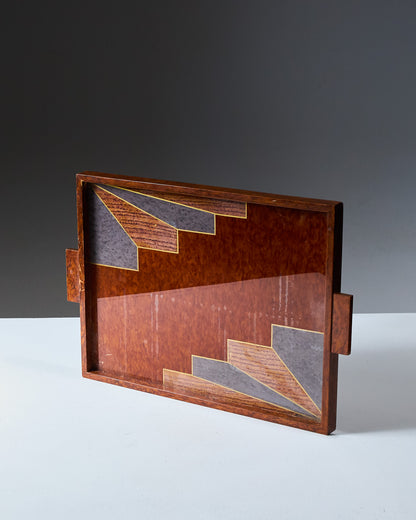 BURRY WOOD TABLET, 1930s