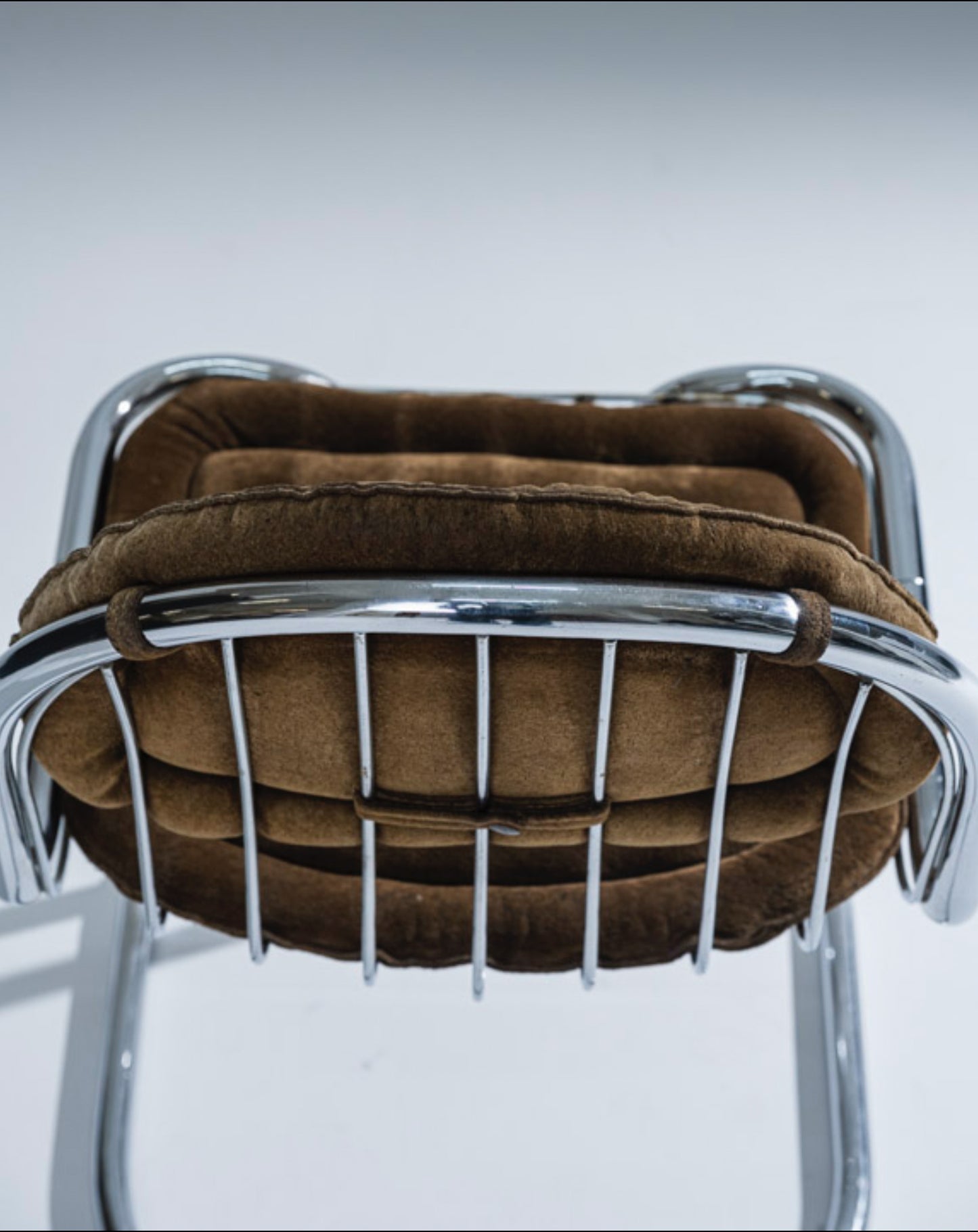 PAIRE DE CHAISES EN VELOURS, GASTONE RINALDI, 1970s