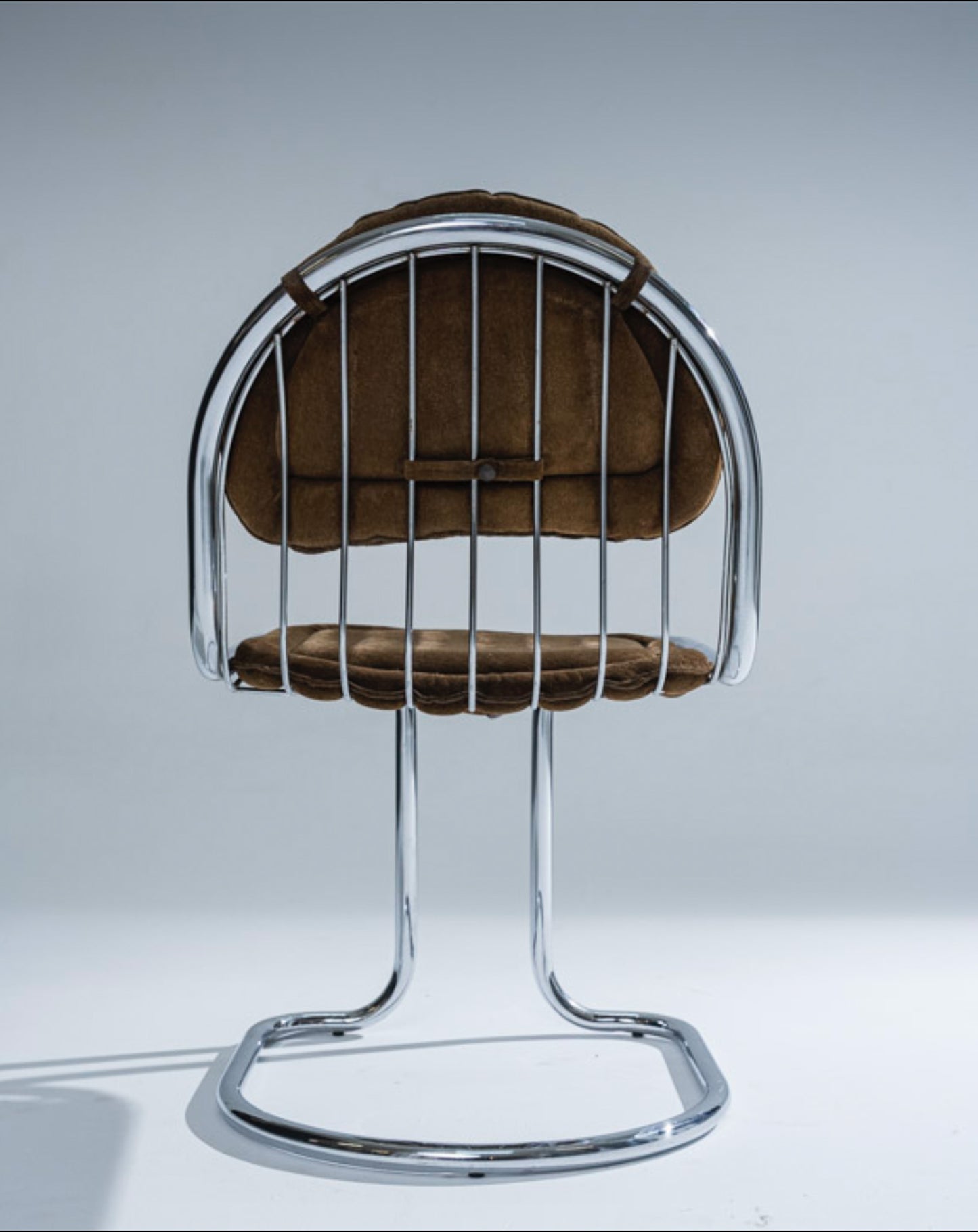 CHAISE EN VELOURS, GASTONE RINALDI, 1970s