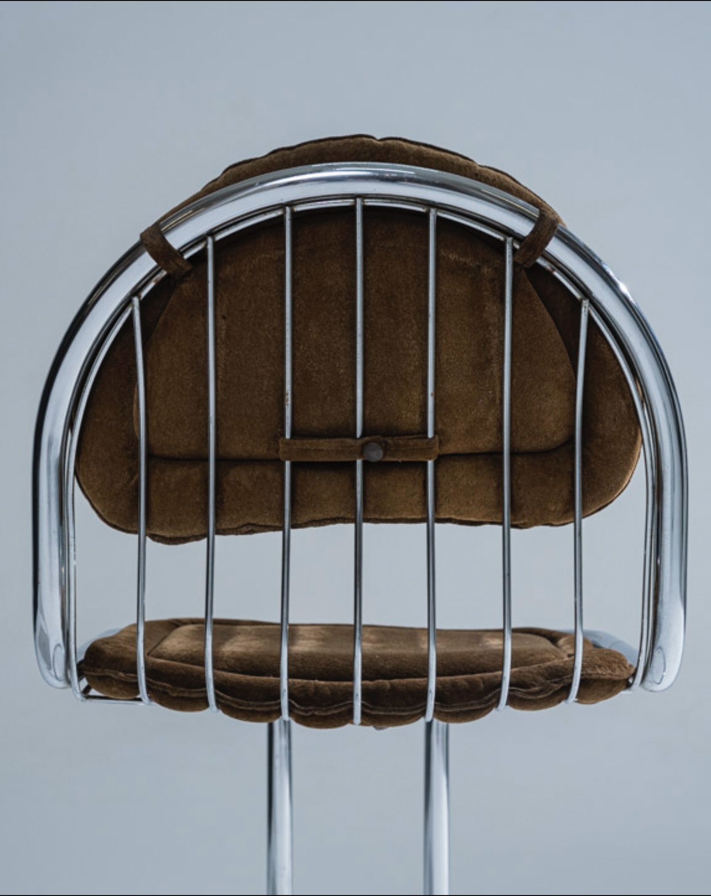 CHAISE EN VELOURS, GASTONE RINALDI, 1970s