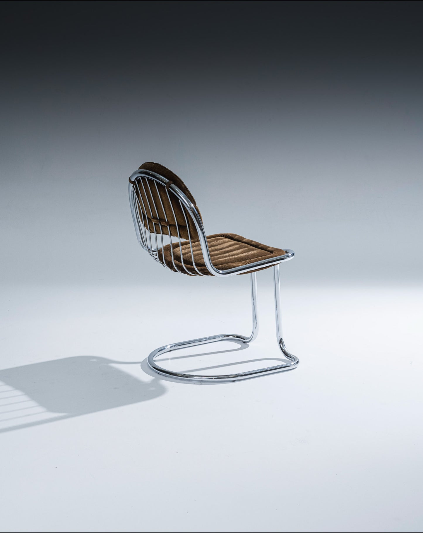 CHAISE EN VELOURS, GASTONE RINALDI, 1970s