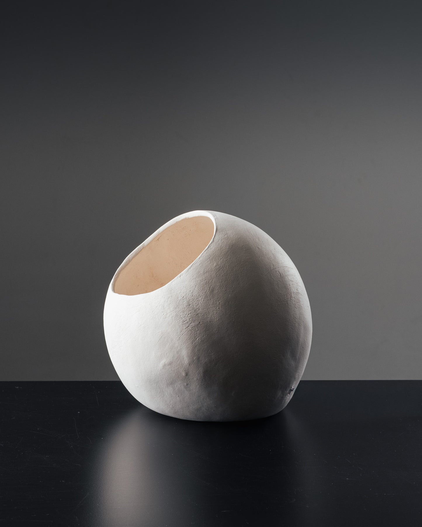 LAMPE GLOBE EN GRÈS