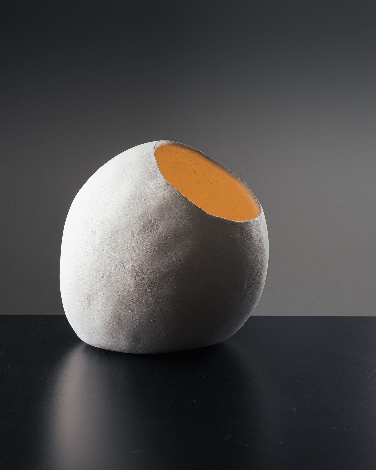 LAMPE GLOBE EN GRÈS