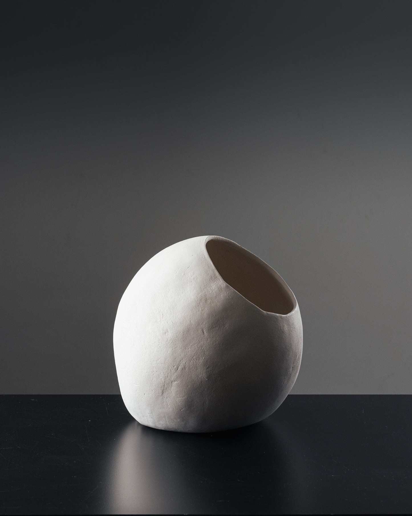 LAMPE GLOBE EN GRÈS