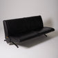 LEATHER SOFA D70 BY OSVALDO BORSANI