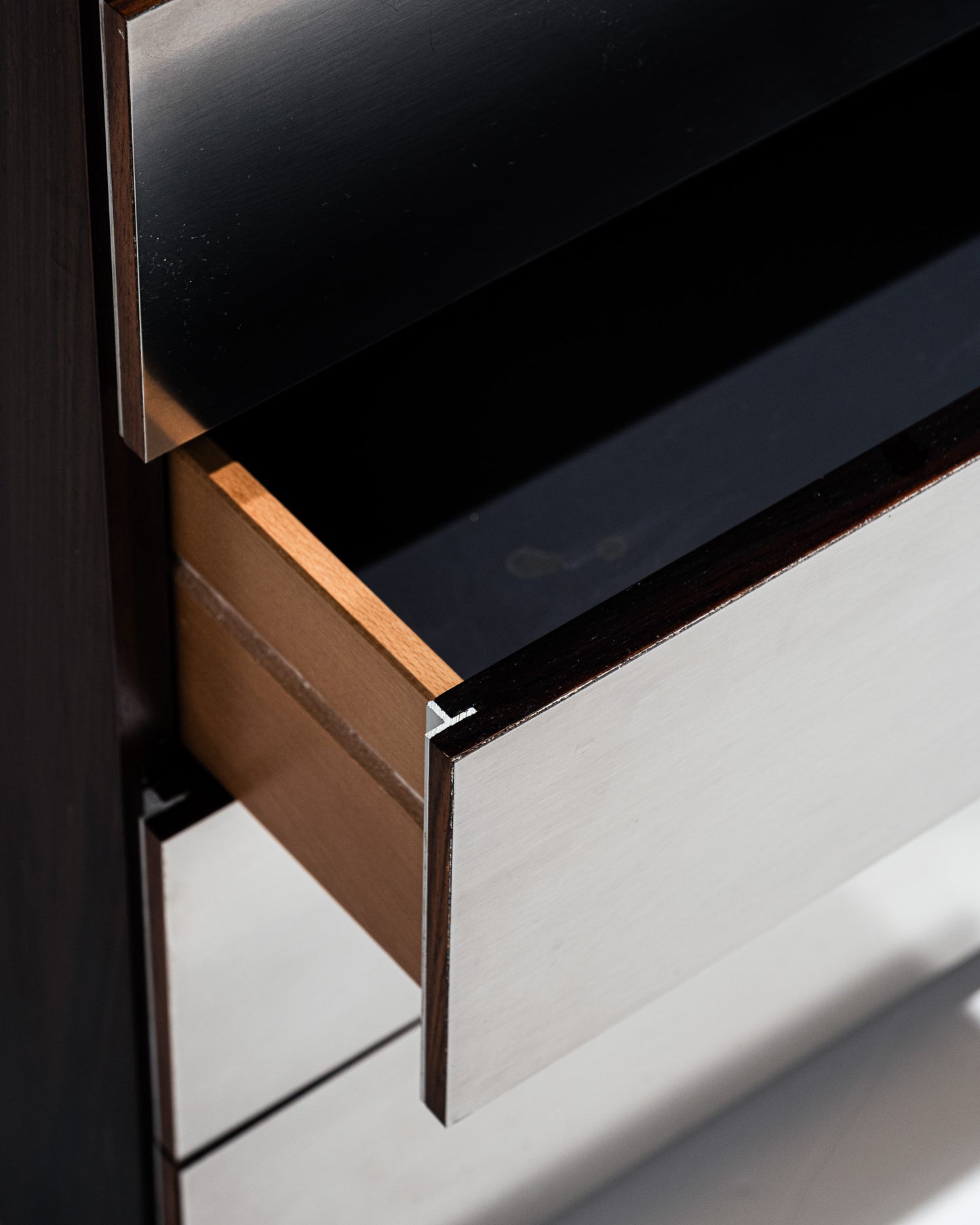 BRUSHED STEEL ENFILADE, ACERBIS, 1970s