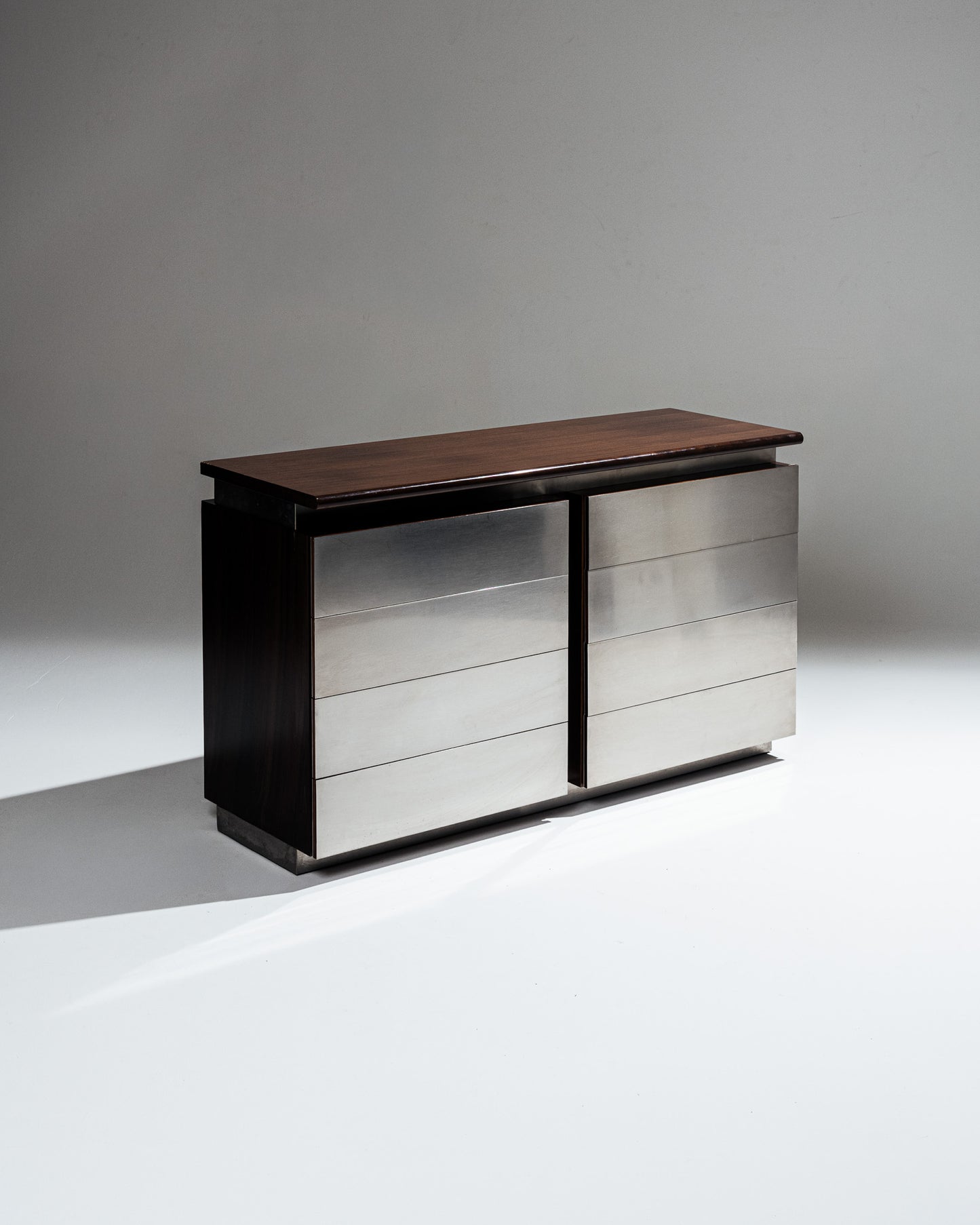 BRUSHED STEEL ENFILADE, ACERBIS, 1970s
