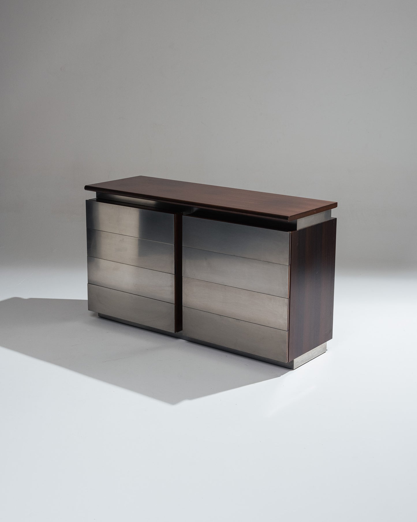 BRUSHED STEEL ENFILADE, ACERBIS, 1970s
