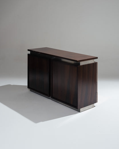 BRUSHED STEEL ENFILADE, ACERBIS, 1970s