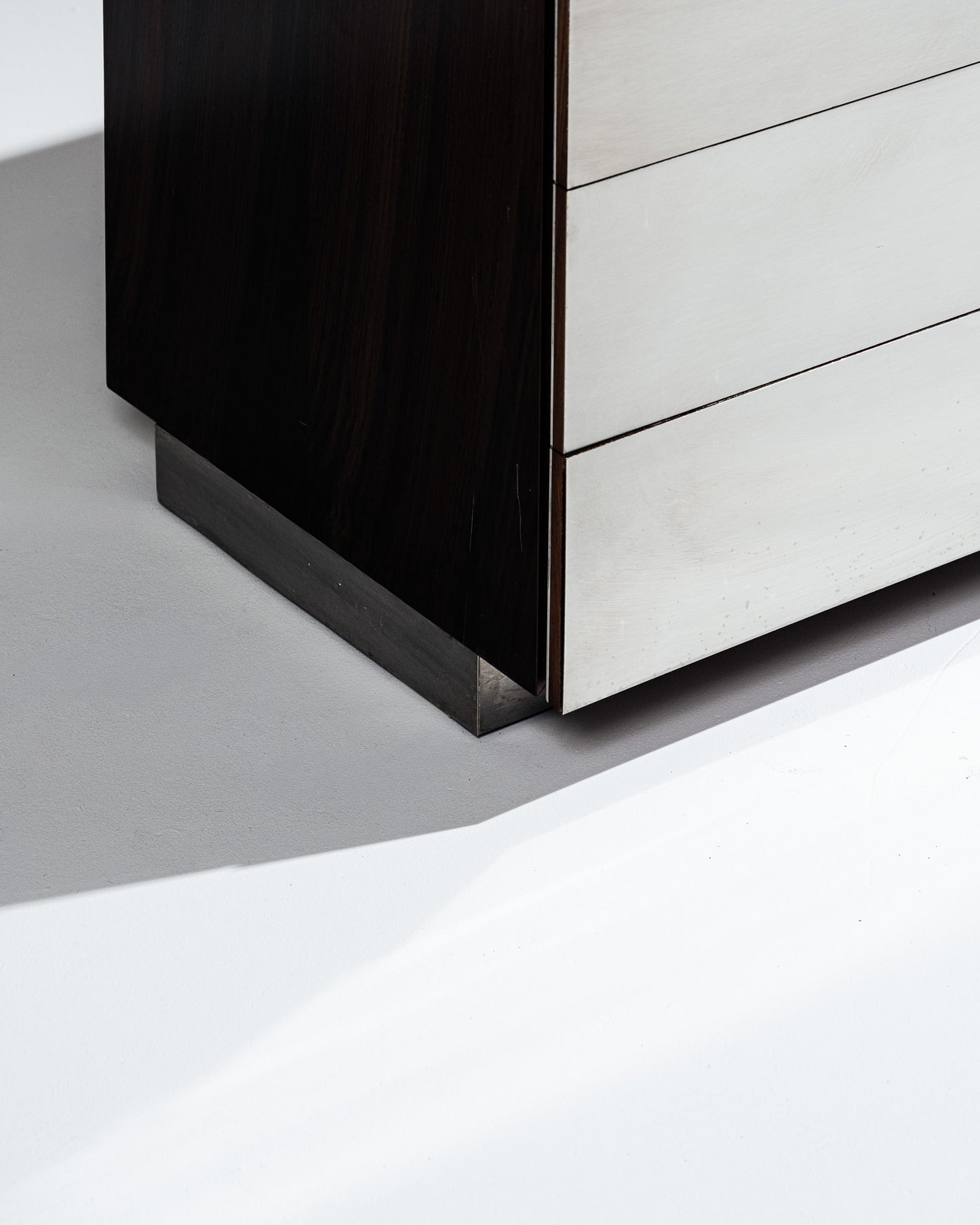 BRUSHED STEEL ENFILADE, ACERBIS, 1970s