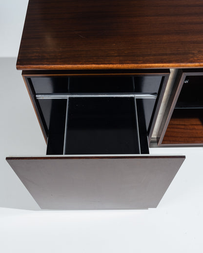 BRUSHED STEEL ENFILADE, ACERBIS, 1970s