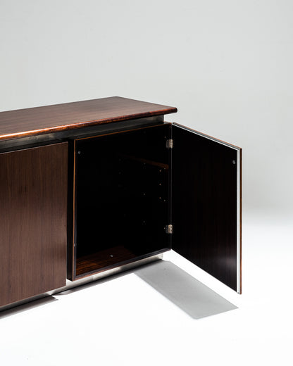 BRUSHED STEEL ENFILADE, ACERBIS, 1970s