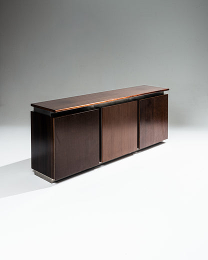 BRUSHED STEEL ENFILADE, ACERBIS, 1970s