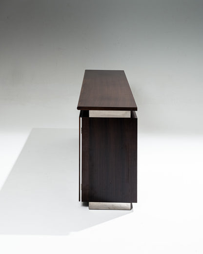 BRUSHED STEEL ENFILADE, ACERBIS, 1970s