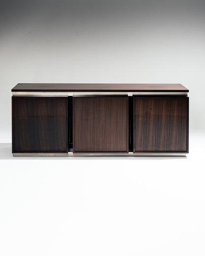 BRUSHED STEEL ENFILADE, ACERBIS, 1970s