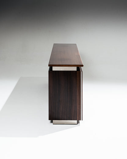 BRUSHED STEEL ENFILADE, ACERBIS, 1970s