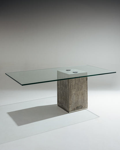 SAPO DINING TABLE, SERGIO & GIORGIO SAPORITI, 1970s