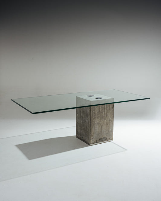 SAPO DINING TABLE, SERGIO & GIORGIO SAPORITI, 1970s