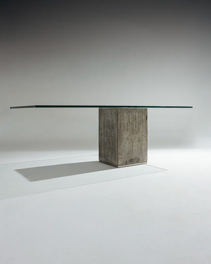 SAPO DINING TABLE, SERGIO & GIORGIO SAPORITI, 1970s