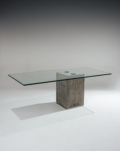 SAPO DINING TABLE, SERGIO & GIORGIO SAPORITI, 1970s