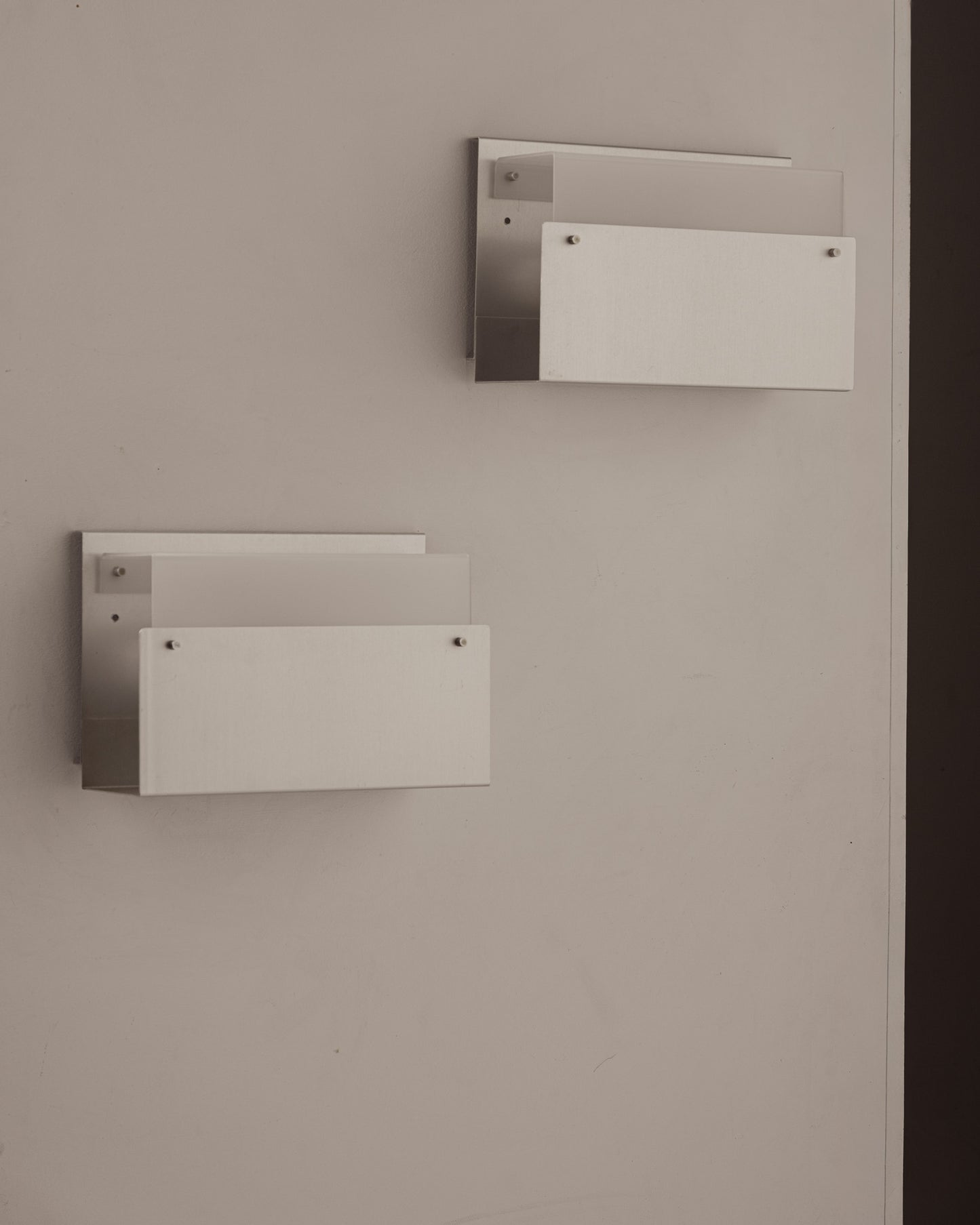 PLEXIGLASS AND METAL SCONCE, 1970s