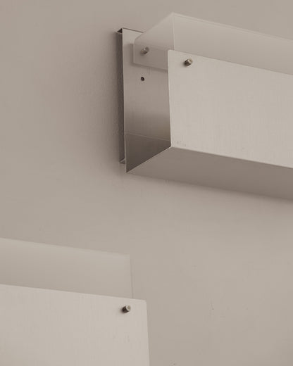 PLEXIGLASS AND METAL SCONCE, 1970s