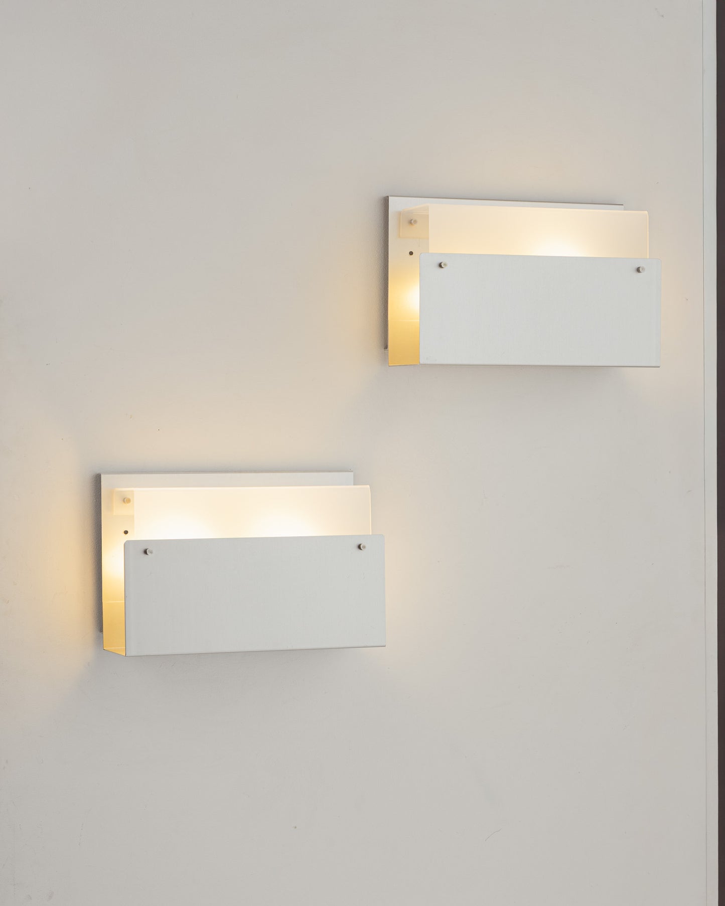 PLEXIGLASS AND METAL SCONCE, 1970s