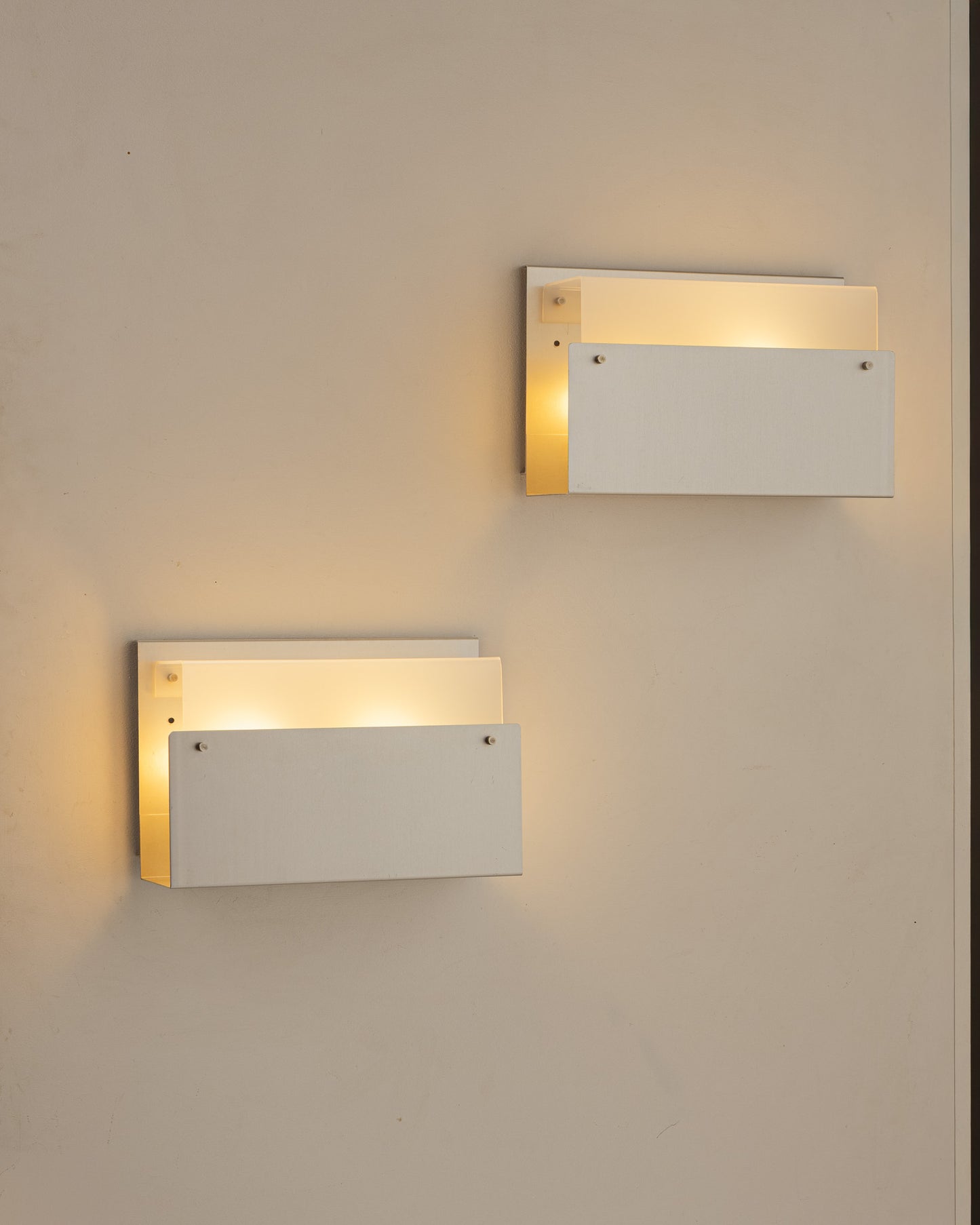 PLEXIGLASS AND METAL SCONCE, 1970s