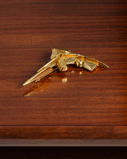 BROCHE, SYDNEY CARRON, 1980s