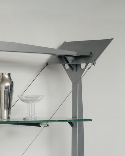 'XM2' BOOKCASE, XAVIER MATÉGOT, FARJON, 1980s