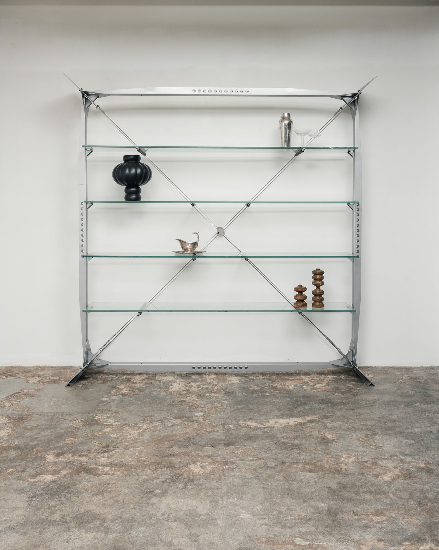 'XM2' BOOKCASE, XAVIER MATÉGOT, FARJON, 1980s