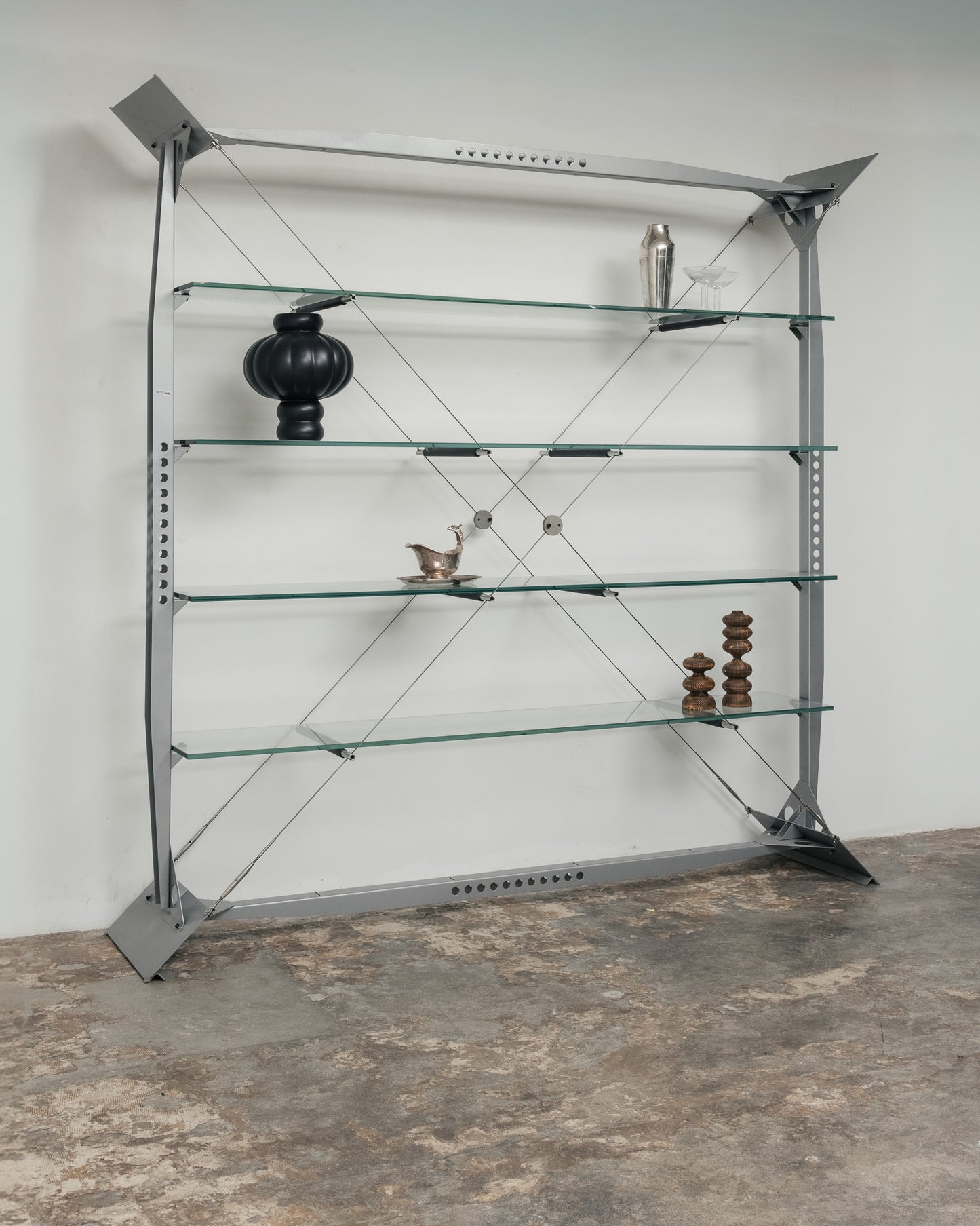 'XM2' BOOKCASE, XAVIER MATÉGOT, FARJON, 1980s