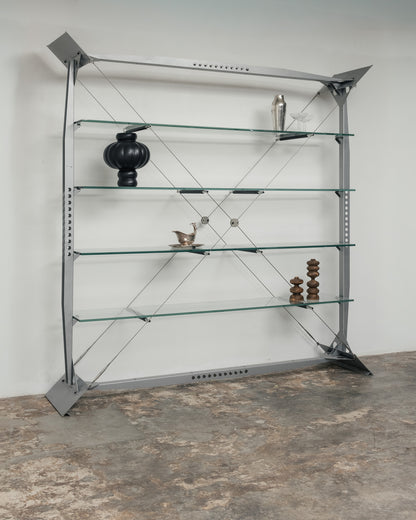'XM2' BOOKCASE, XAVIER MATÉGOT, FARJON, 1980s