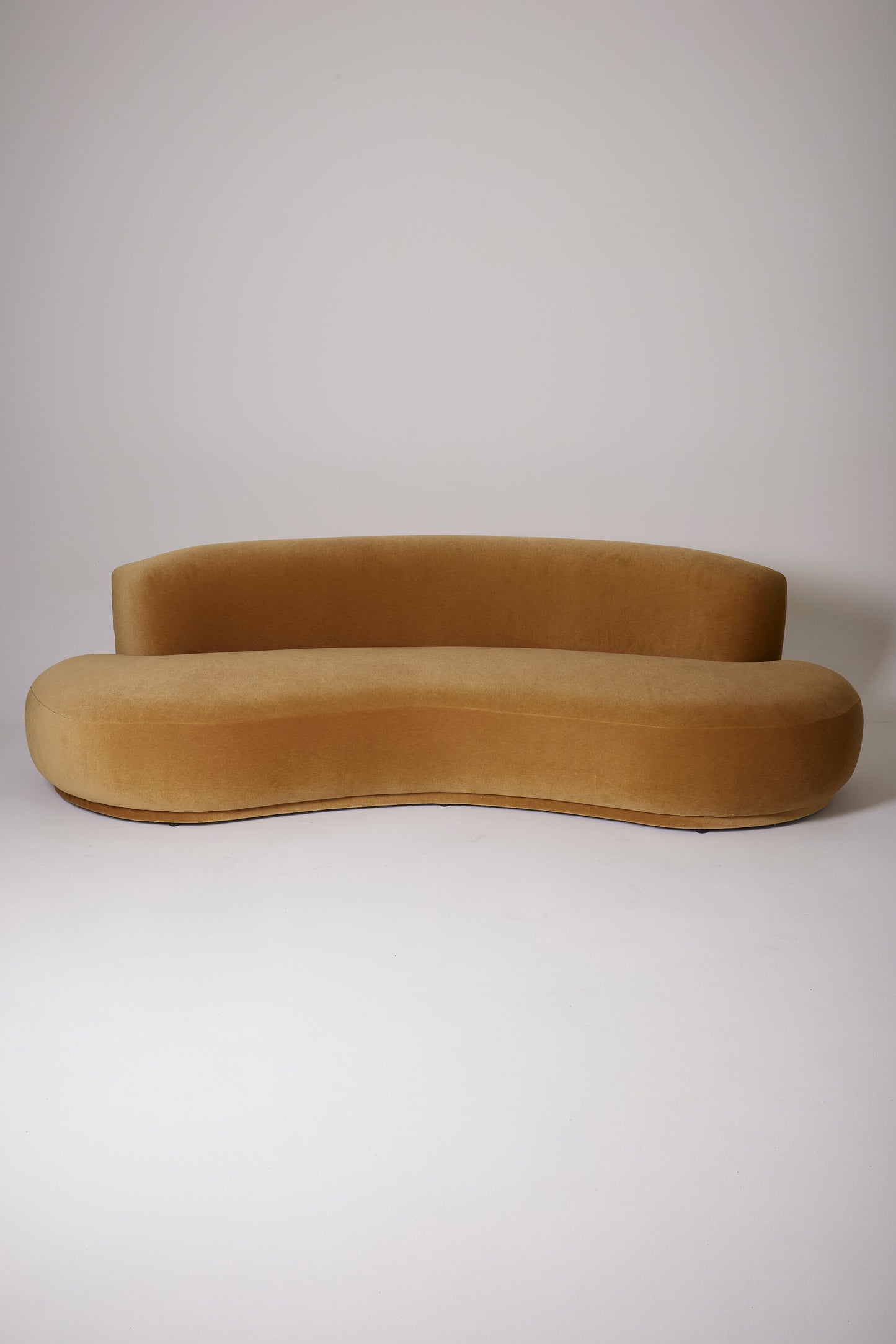 3-seater sofa in mohair velvet