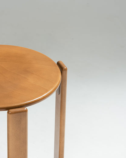 SOLID BEECH CHAIR, BRUNO REY, DIETIKER, 1980s
