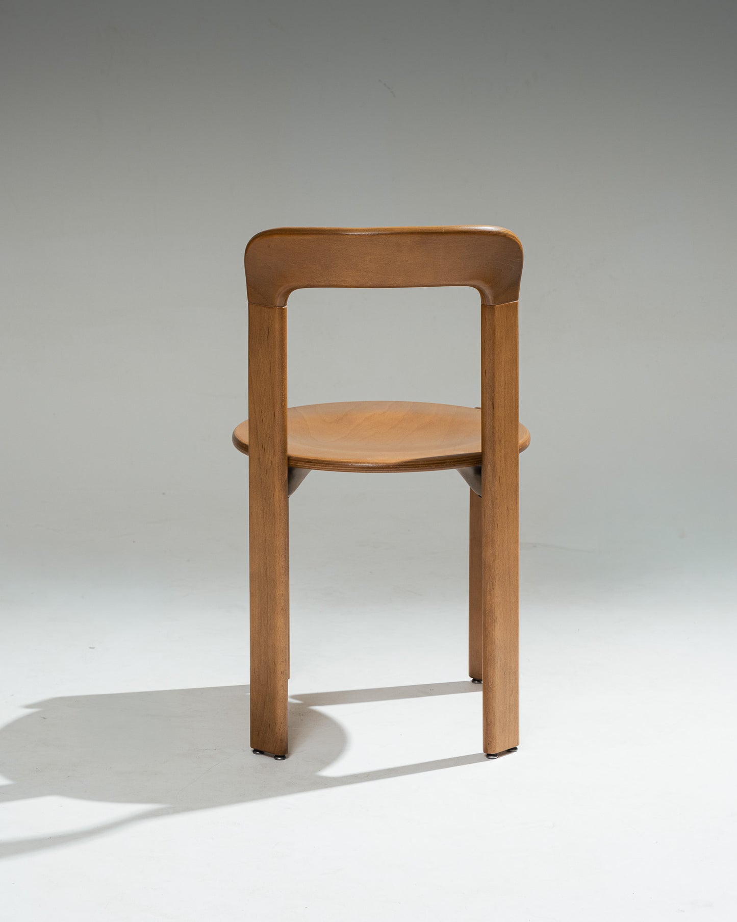 SET OF 8 SOLID BEECH CHAIRS, BRUNO REY, DIETIKER, 1980s