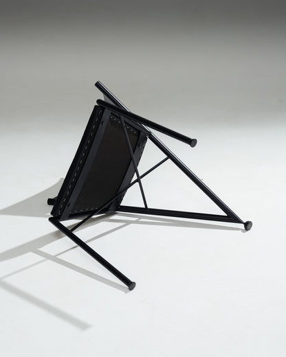 SET OF 4 POSTMODERN 'D-TEC' CHAIRS, VICTORY, 1980s