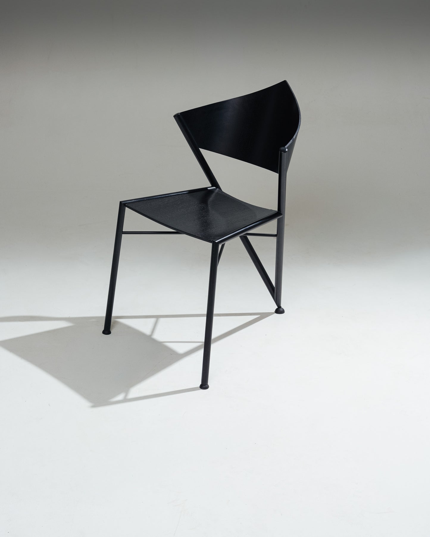 'D-TEC' POSTMODERN METAL CHAIR, VICTORY, 1980s