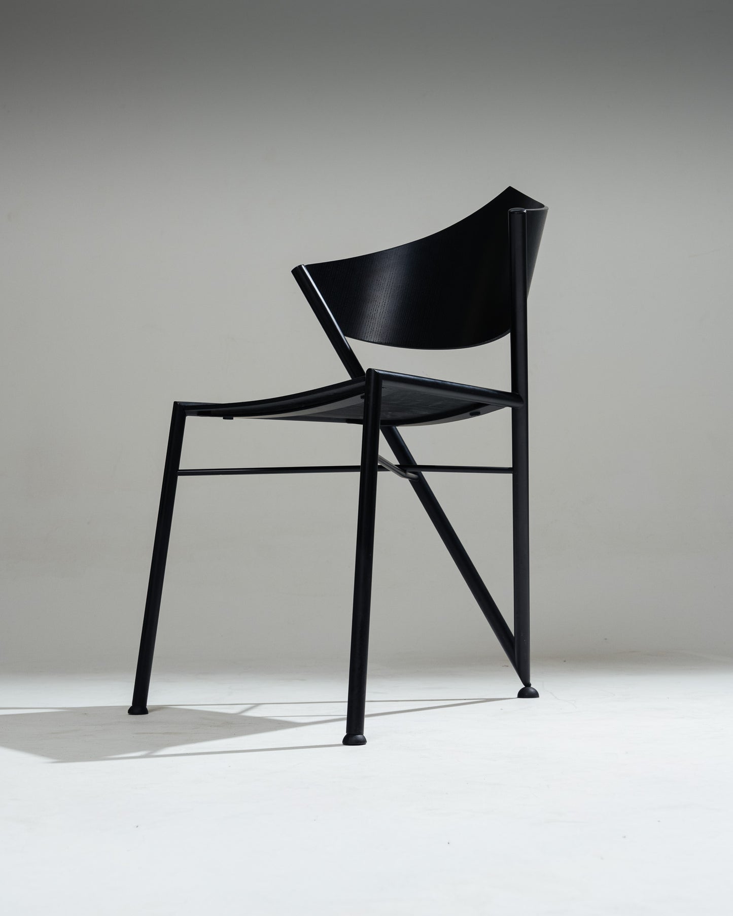 'D-TEC' POSTMODERN METAL CHAIR, VICTORY, 1980s