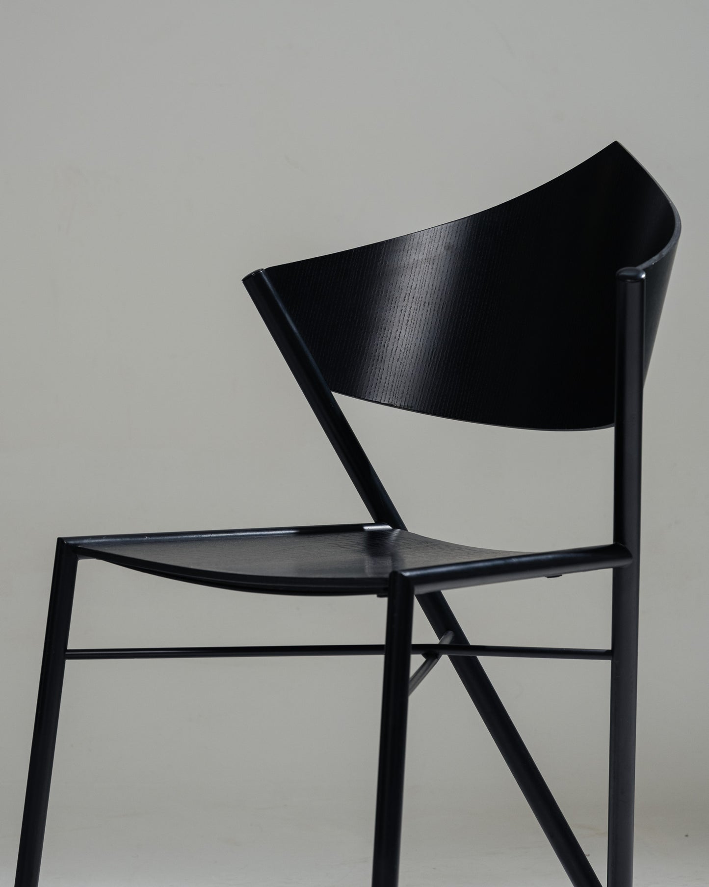 'D-TEC' POSTMODERN METAL CHAIR, VICTORY, 1980s