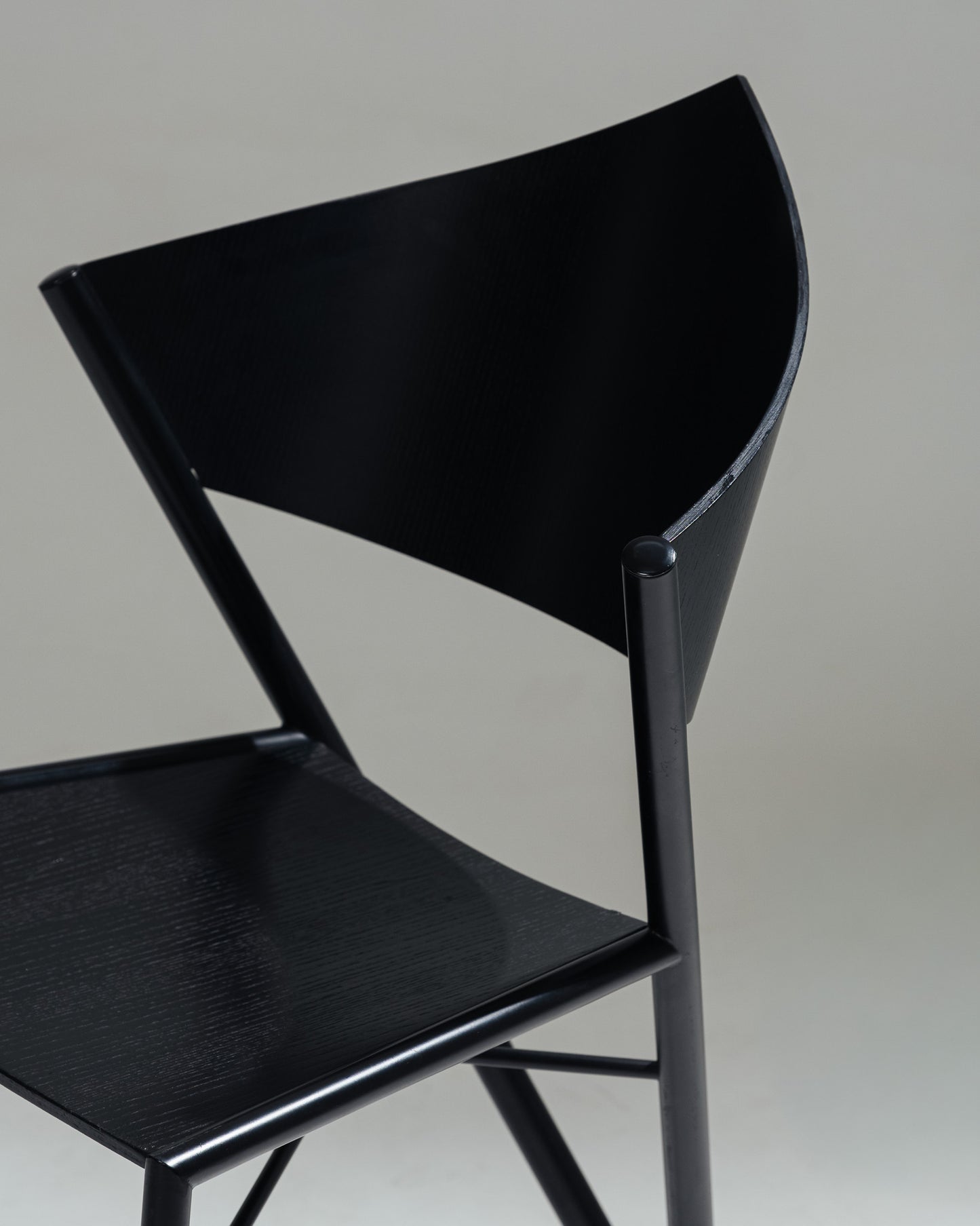 'D-TEC' POSTMODERN METAL CHAIR, VICTORY, 1980s