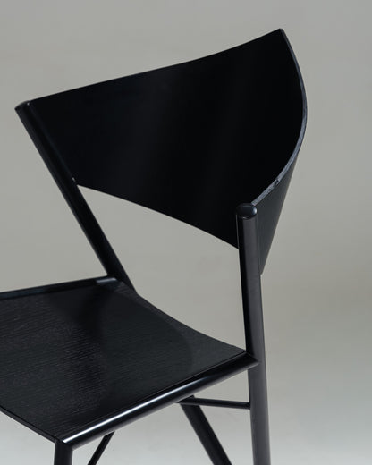 'D-TEC' POSTMODERN METAL CHAIR, VICTORY, 1980s