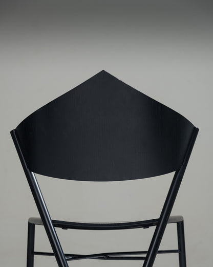 'D-TEC' POSTMODERN METAL CHAIR, VICTORY, 1980s