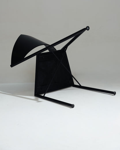 'D-TEC' POSTMODERN METAL CHAIR, VICTORY, 1980s