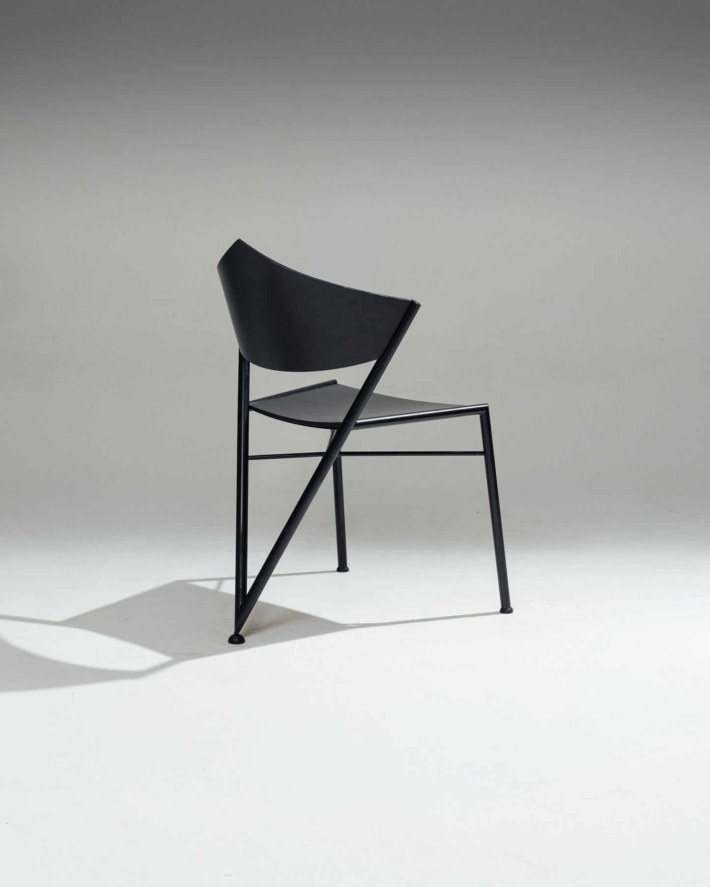 'D-TEC' POSTMODERN METAL CHAIR, VICTORY, 1980s