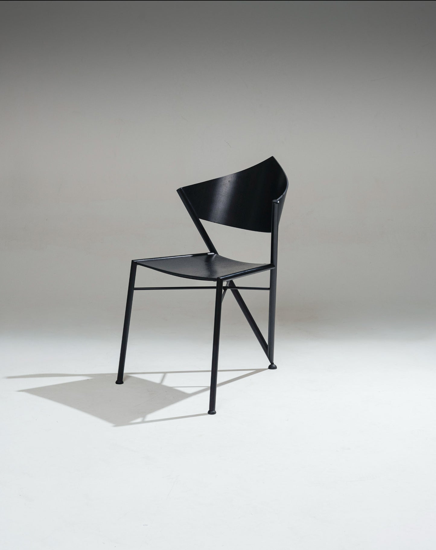 'D-TEC' POSTMODERN METAL CHAIR, VICTORY, 1980s