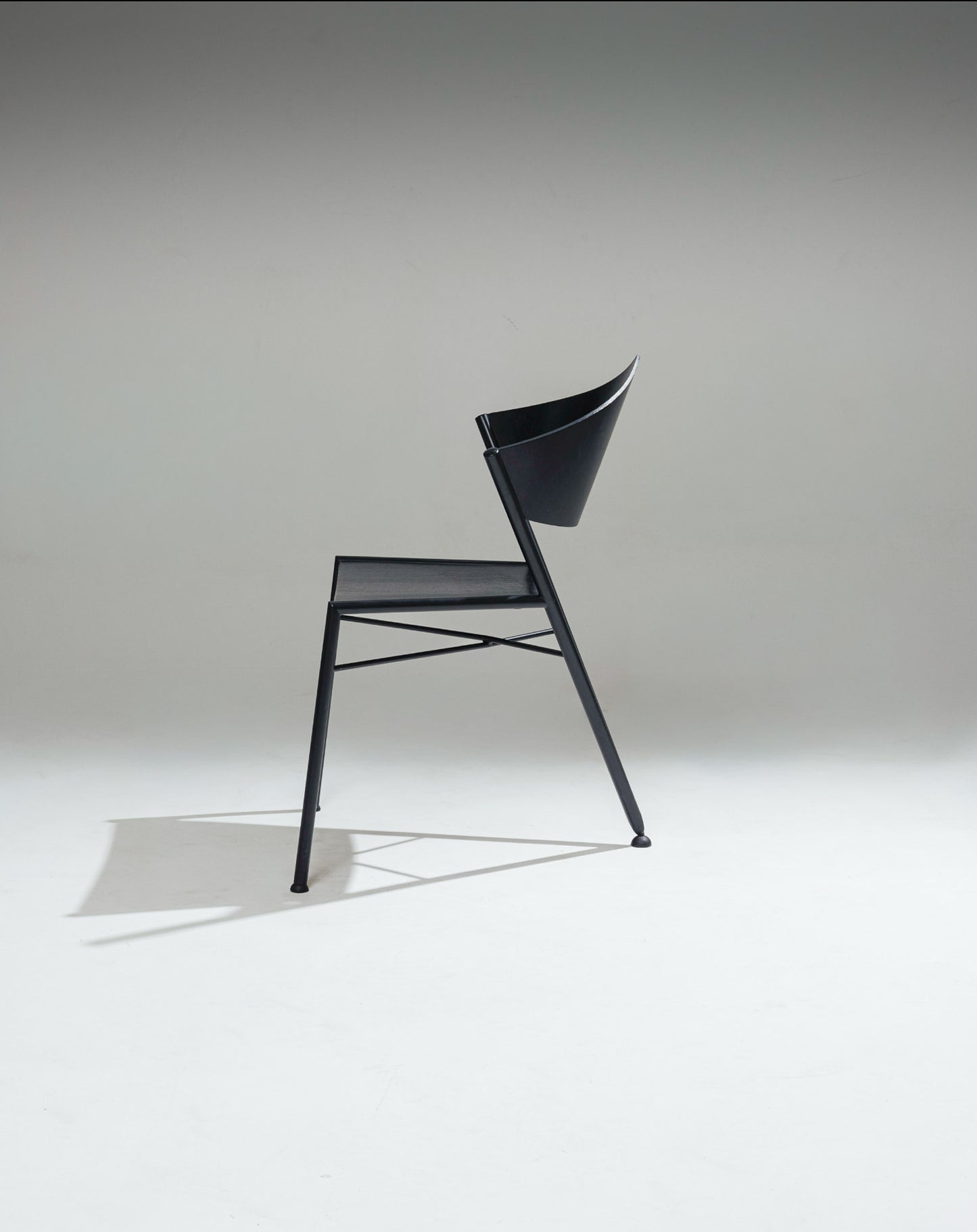 'D-TEC' POSTMODERN METAL CHAIR, VICTORY, 1980s